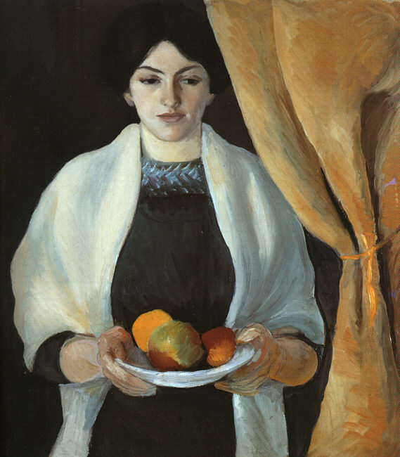 Portrait with Apples