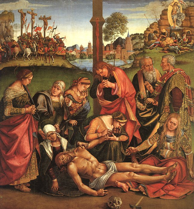 Lamentation over the Dead Christ