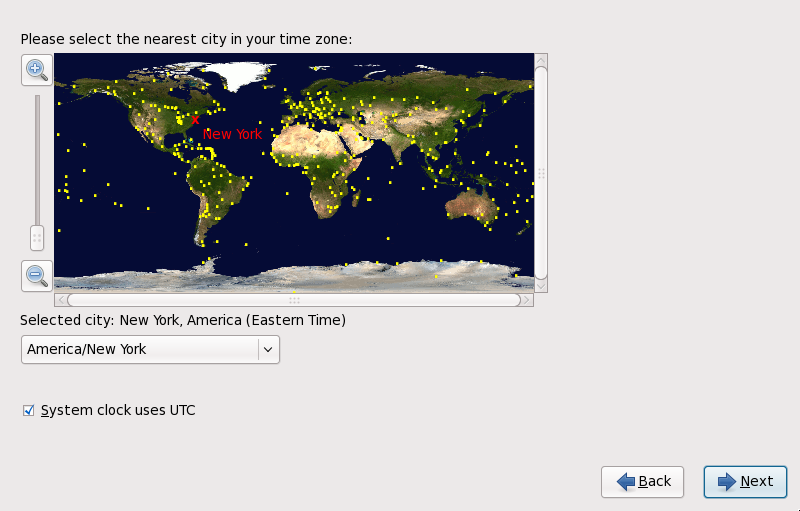 Configuring the Time Zone